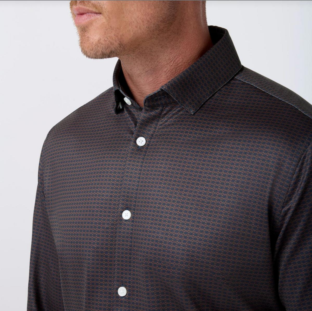 Mizzen+Main Men's Halyard Long Sleeve Dress Shirt