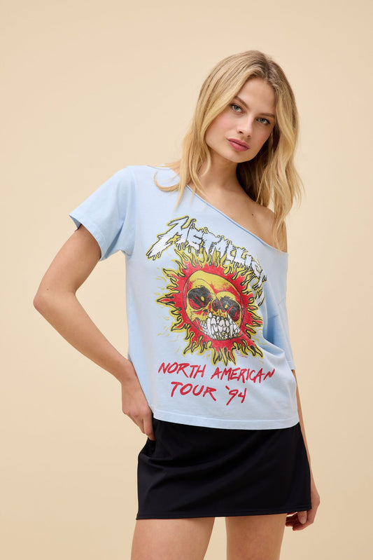 DayDreamer Metallica Tour '94 Off The Shoulder Tee