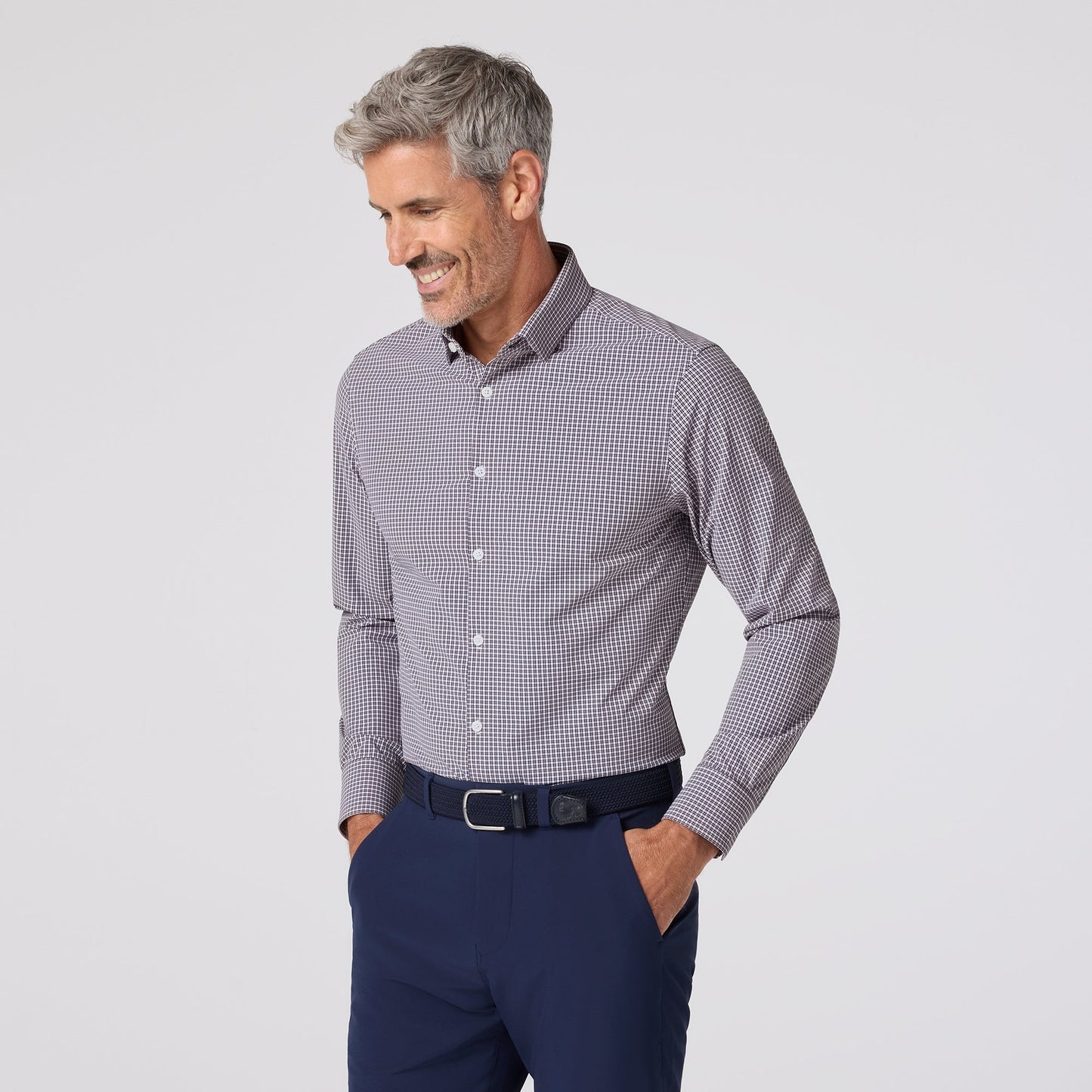 Mizzen+Main Leeward Long Sleeve Dress Shirt