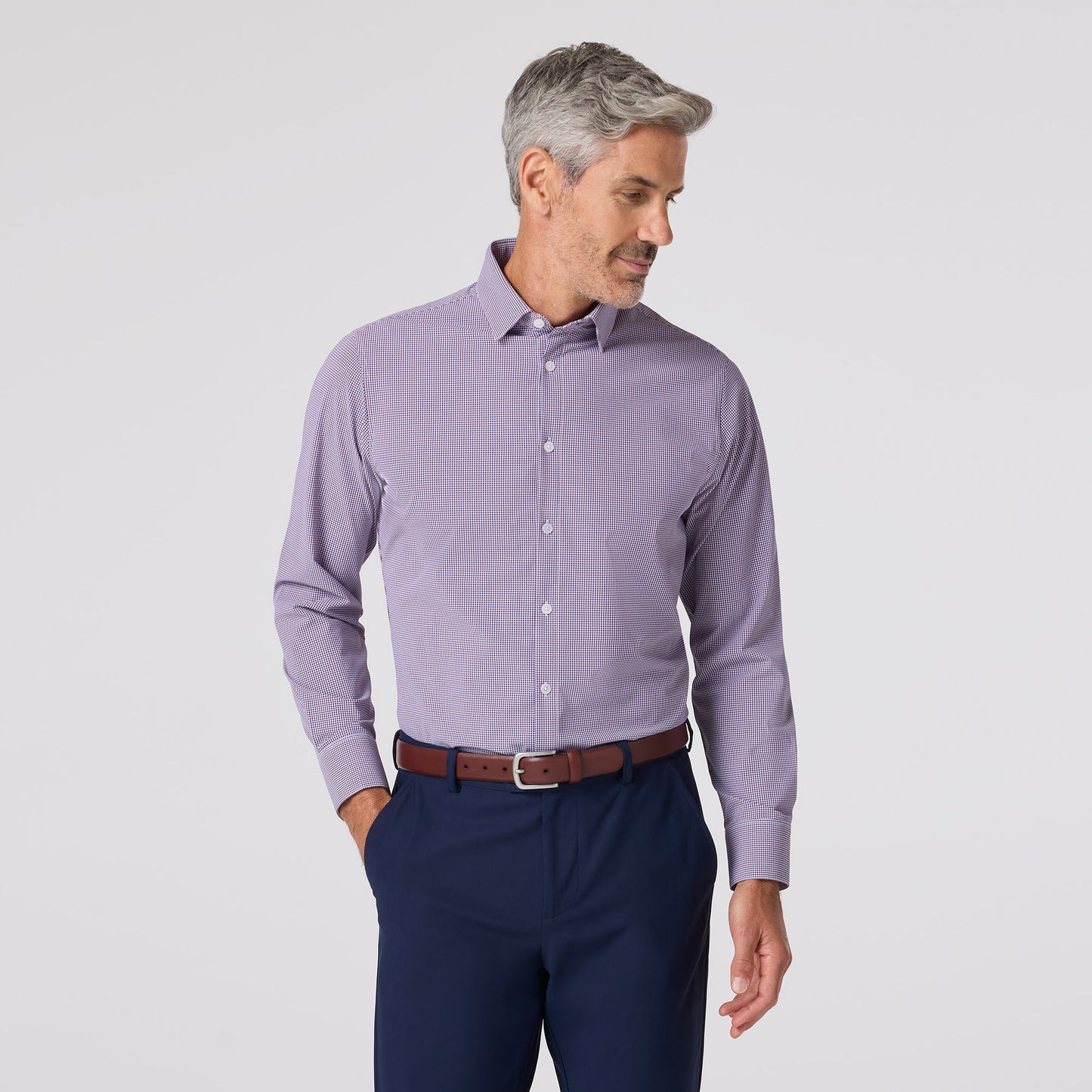 Mizzen + Main Leeward Long Sleeve Dress Shirt
