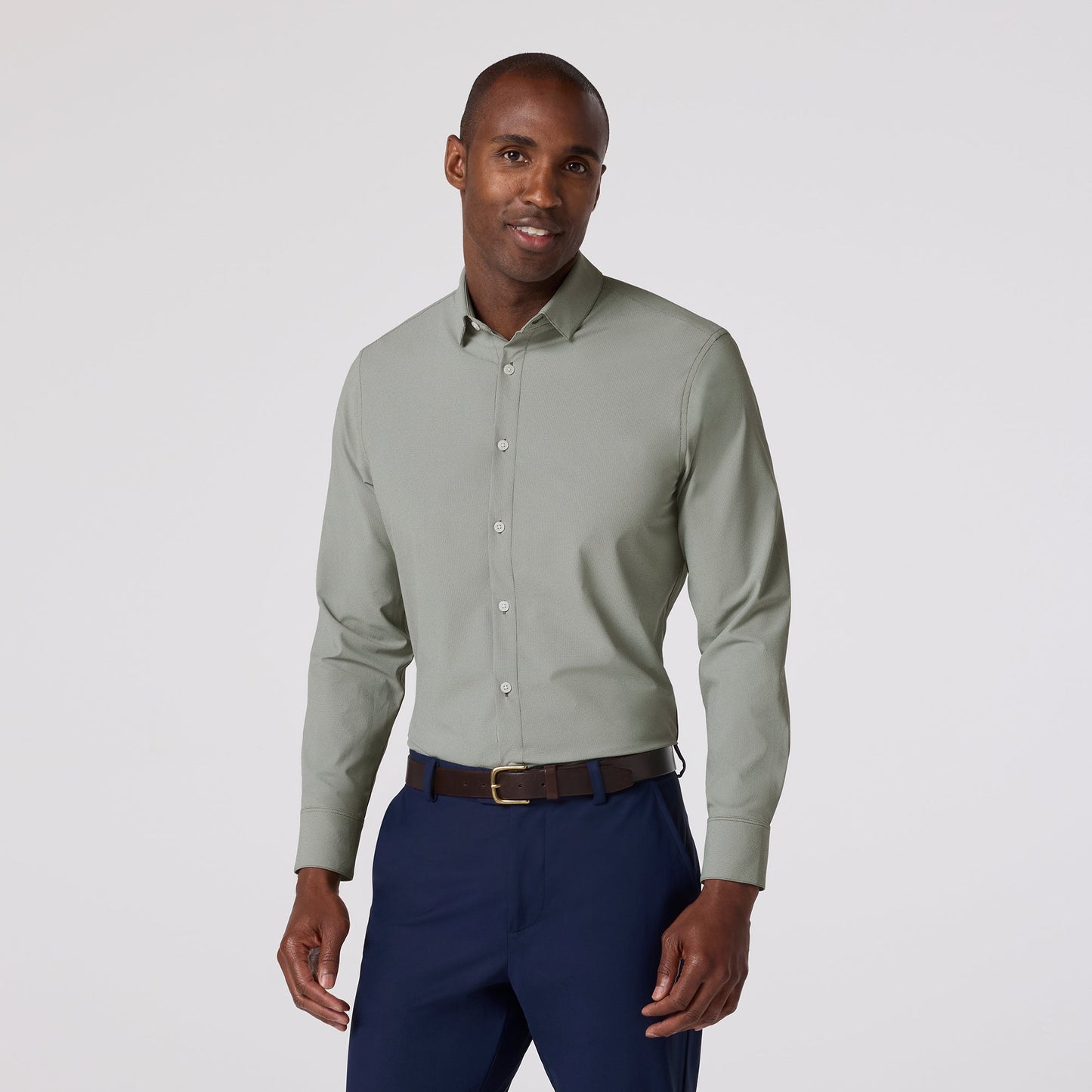Mizzen+Main Leeward Long Sleeve Dress Shirt