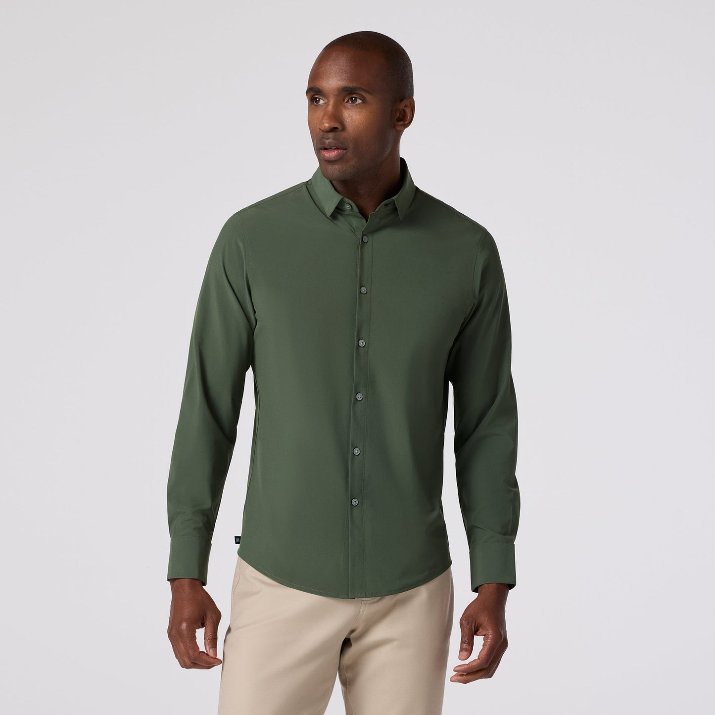 Mizzen + Main Seasonal No Tuck Leeward Dress Shirt