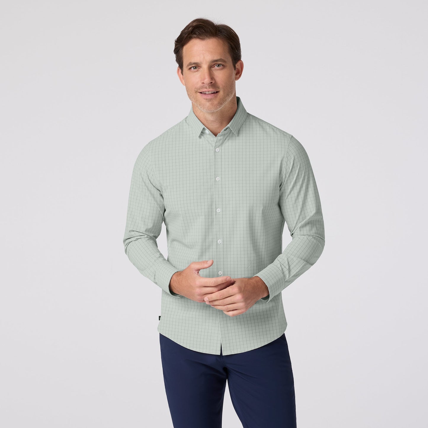Mizzen + Main Seasonal No Tuck Leeward Dress Shirt