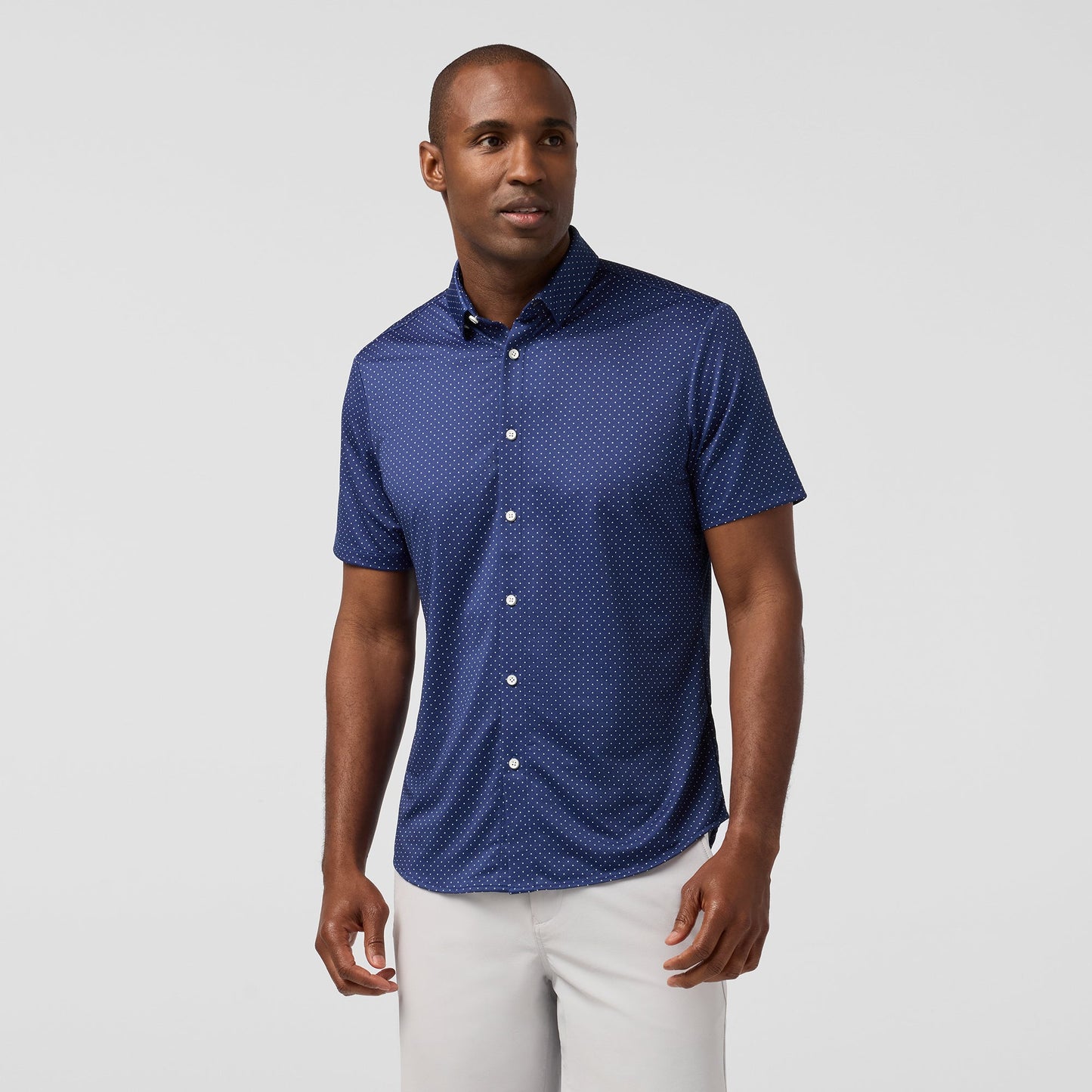 Mizzen + Main Men's Halyard Short Sleeve Dress Shirt