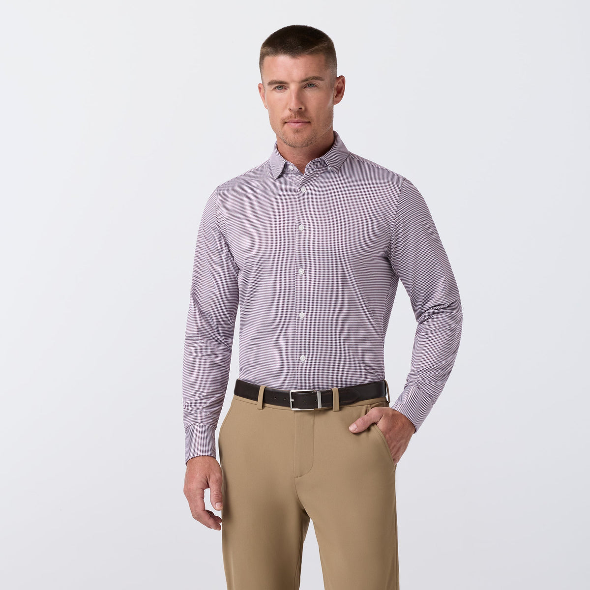 Mizzen+Main Men's Halyard Long Sleeve Dress Shirt