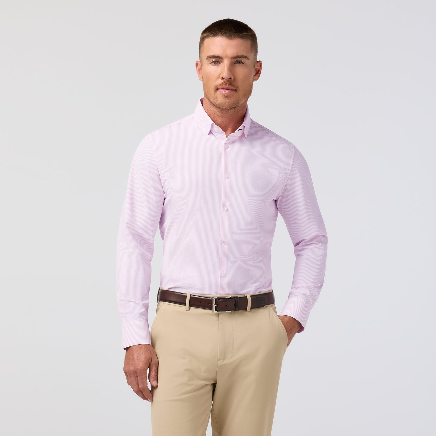Mizzen + Main Leeward Long Sleeve Dress Shirt