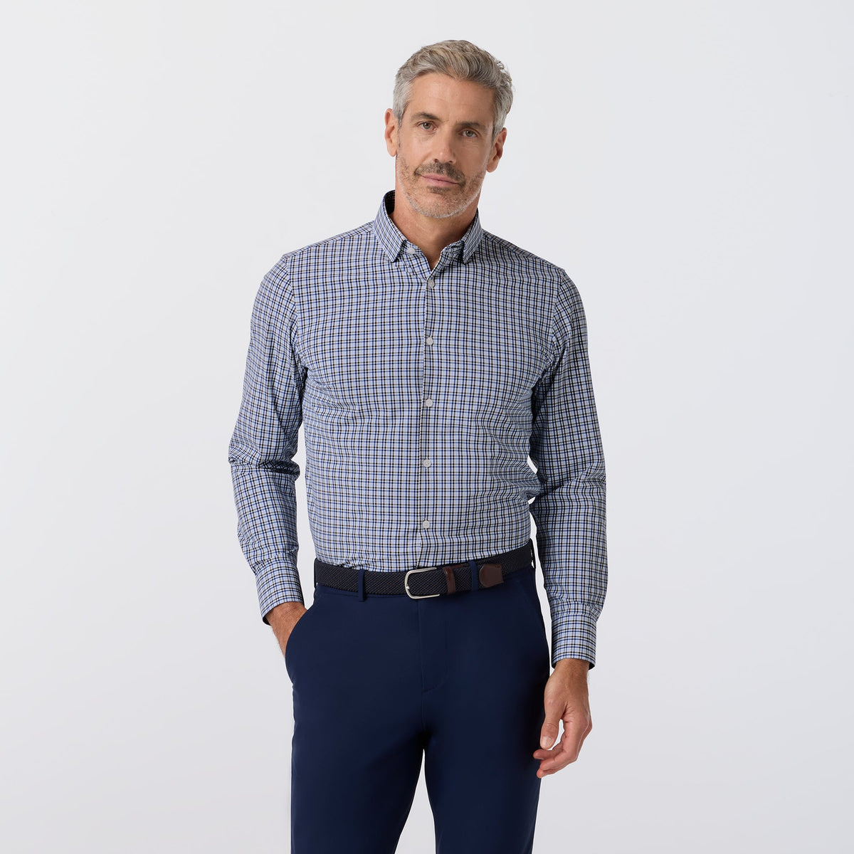 Mizzen + Main Leeward Long Sleeve Dress Shirt