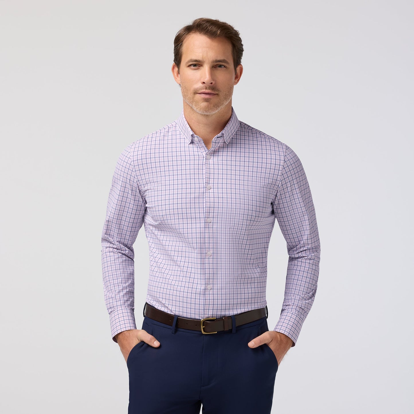 Mizzen + Main Leeward Long Sleeve Dress Shirt