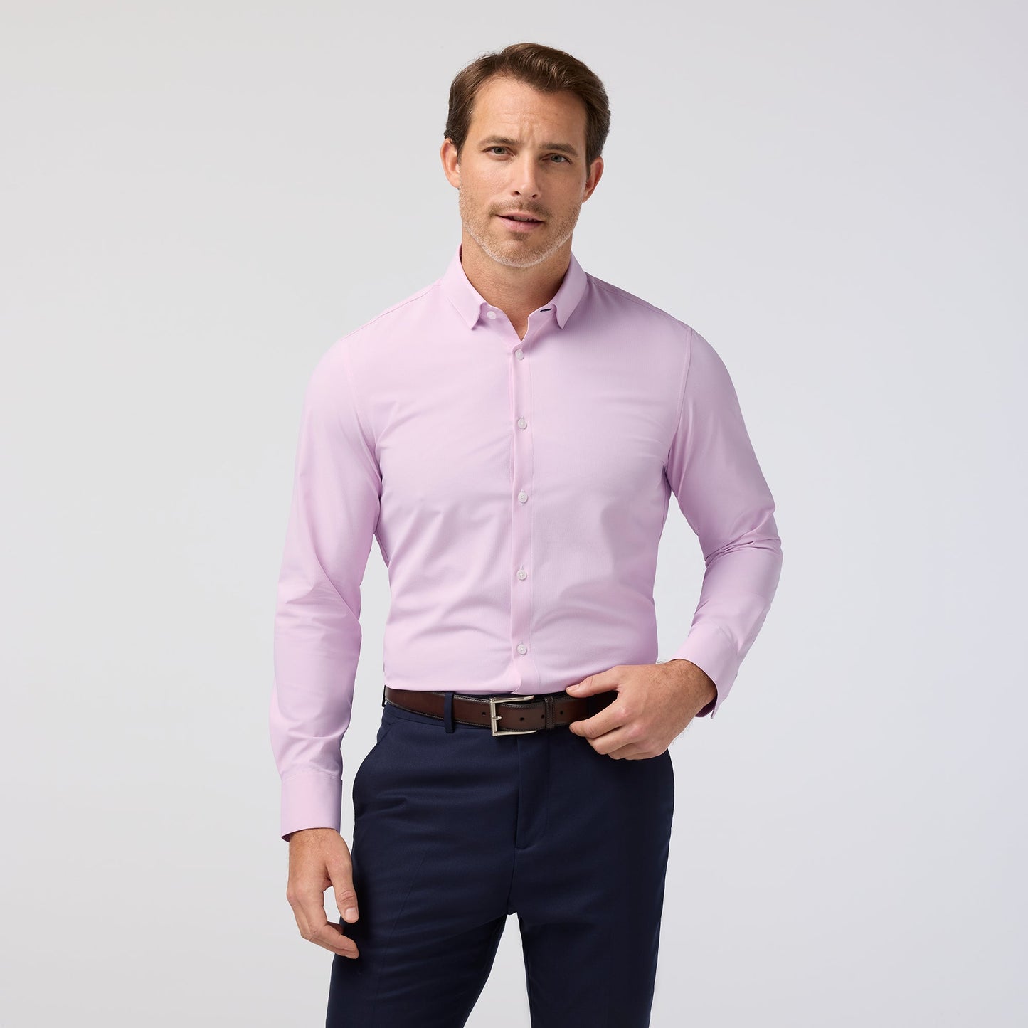 Mizzen + Main Leeward Long Sleeve Dress Shirt
