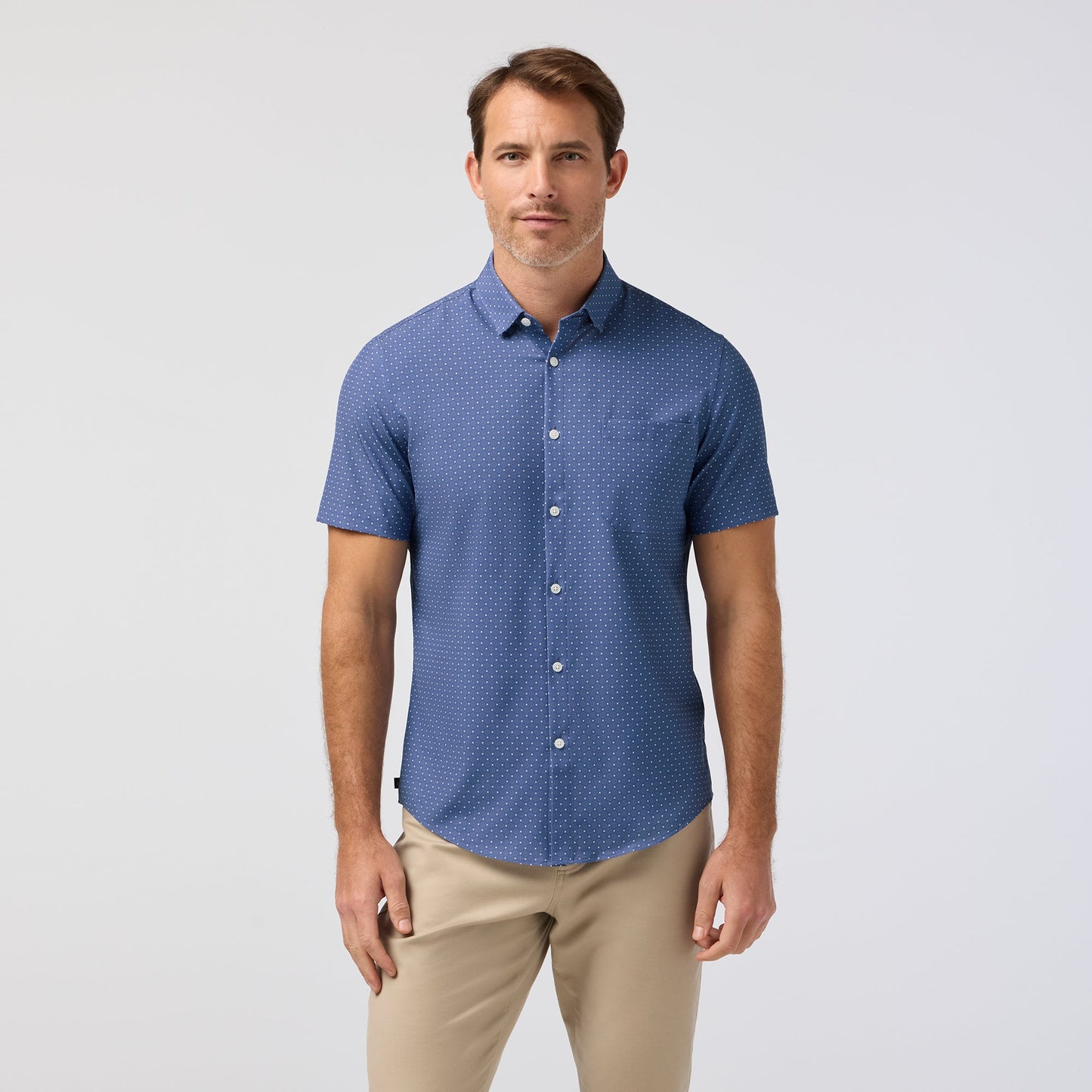 Mizzen + Main Leeward Short Sleeve Dress Shirt