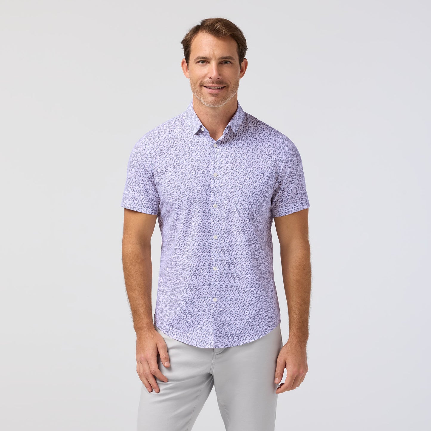 Mizzen + Main Leeward Short Sleeve Dress Shirt