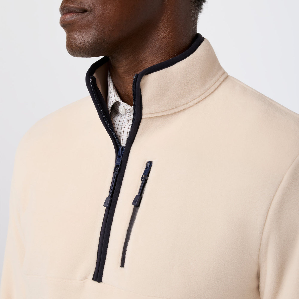 Mizzen + Main Crosby Fleece Quarter Zip Pullover