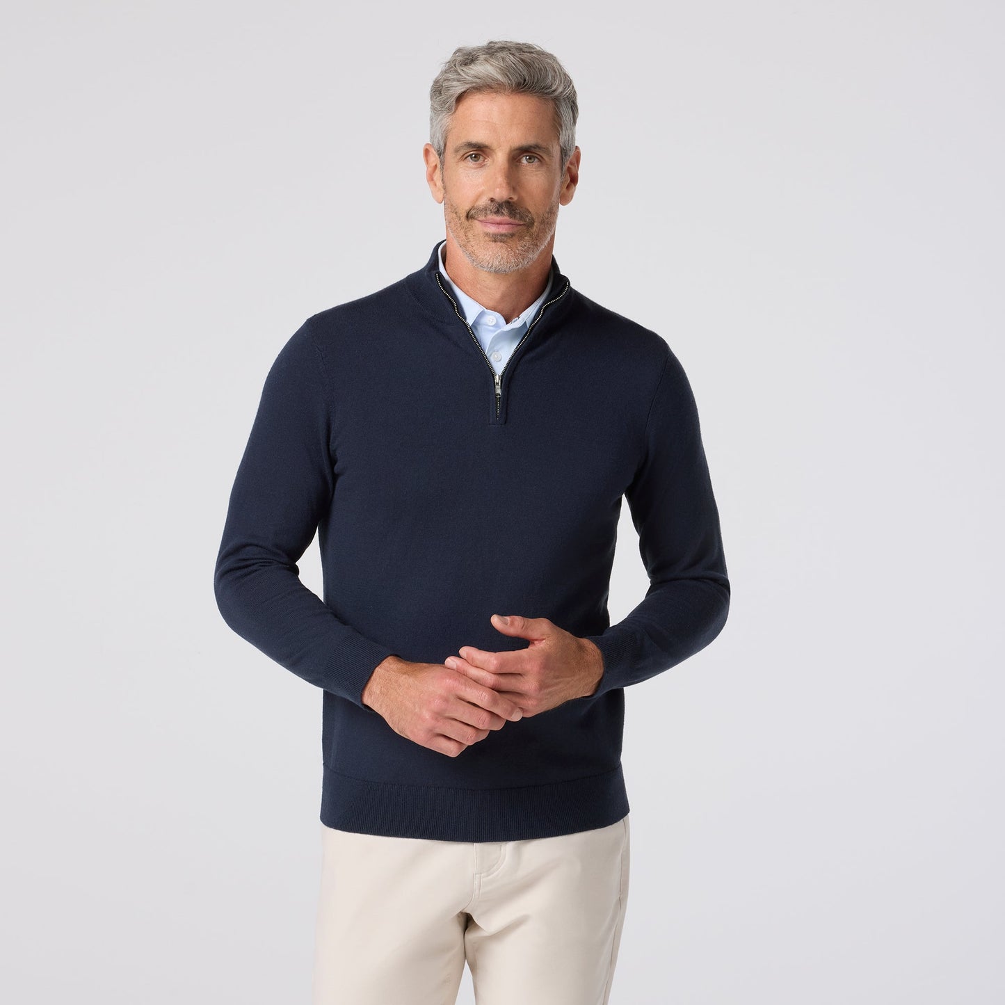 Mizzen+ Main Men's Heritage Quarter Zip