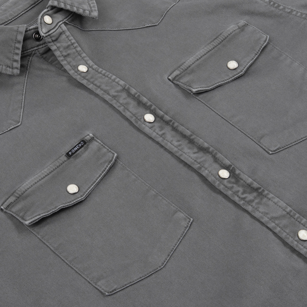 Poncho The Falfurrias Denim Shirt