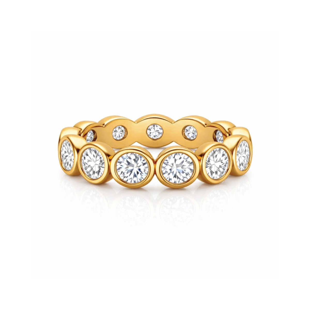 Ellie Vail Maude Bezel Eternity Ring