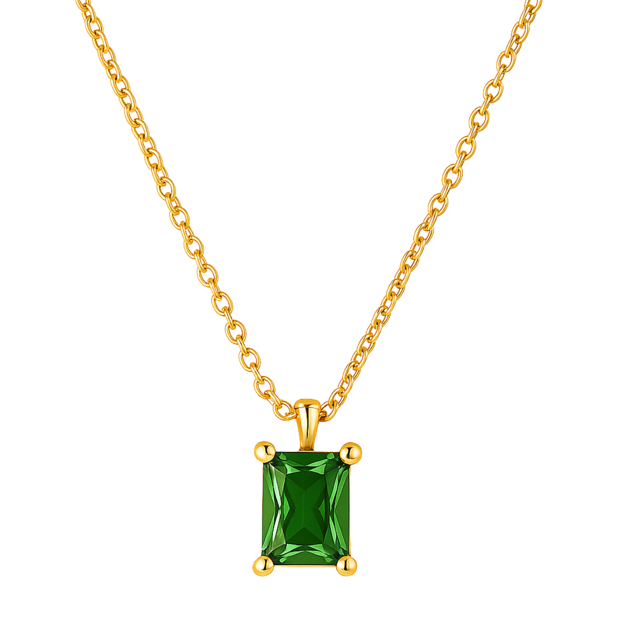 Ellie Vail Bethany Baguette Necklace