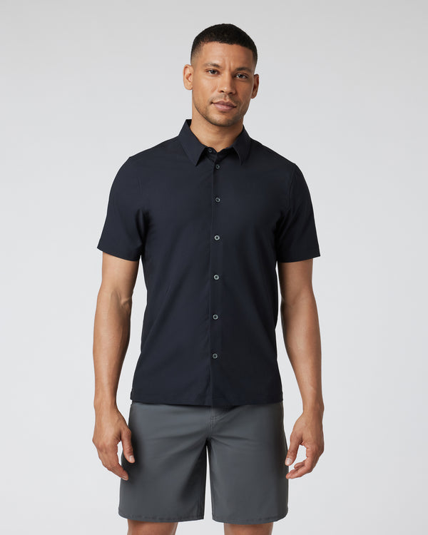 Vuori Men's Short Sleeve Manhattan Button Down