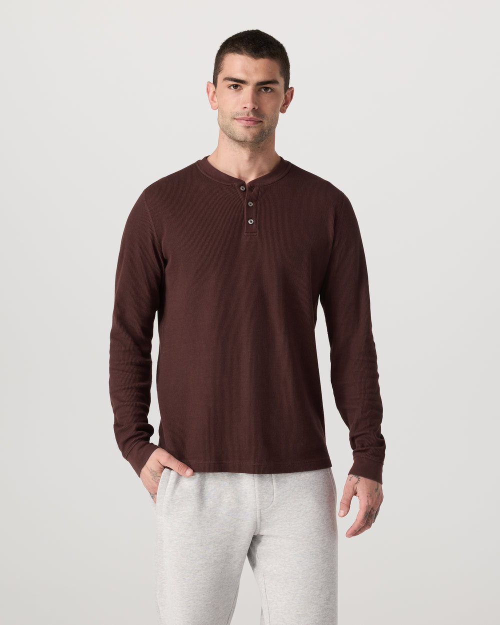 Vuori Men's Waffle Crew