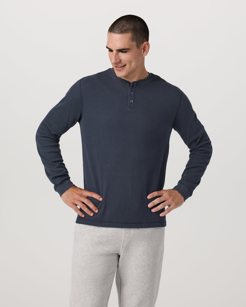 Vuori Men's Waffle Henley