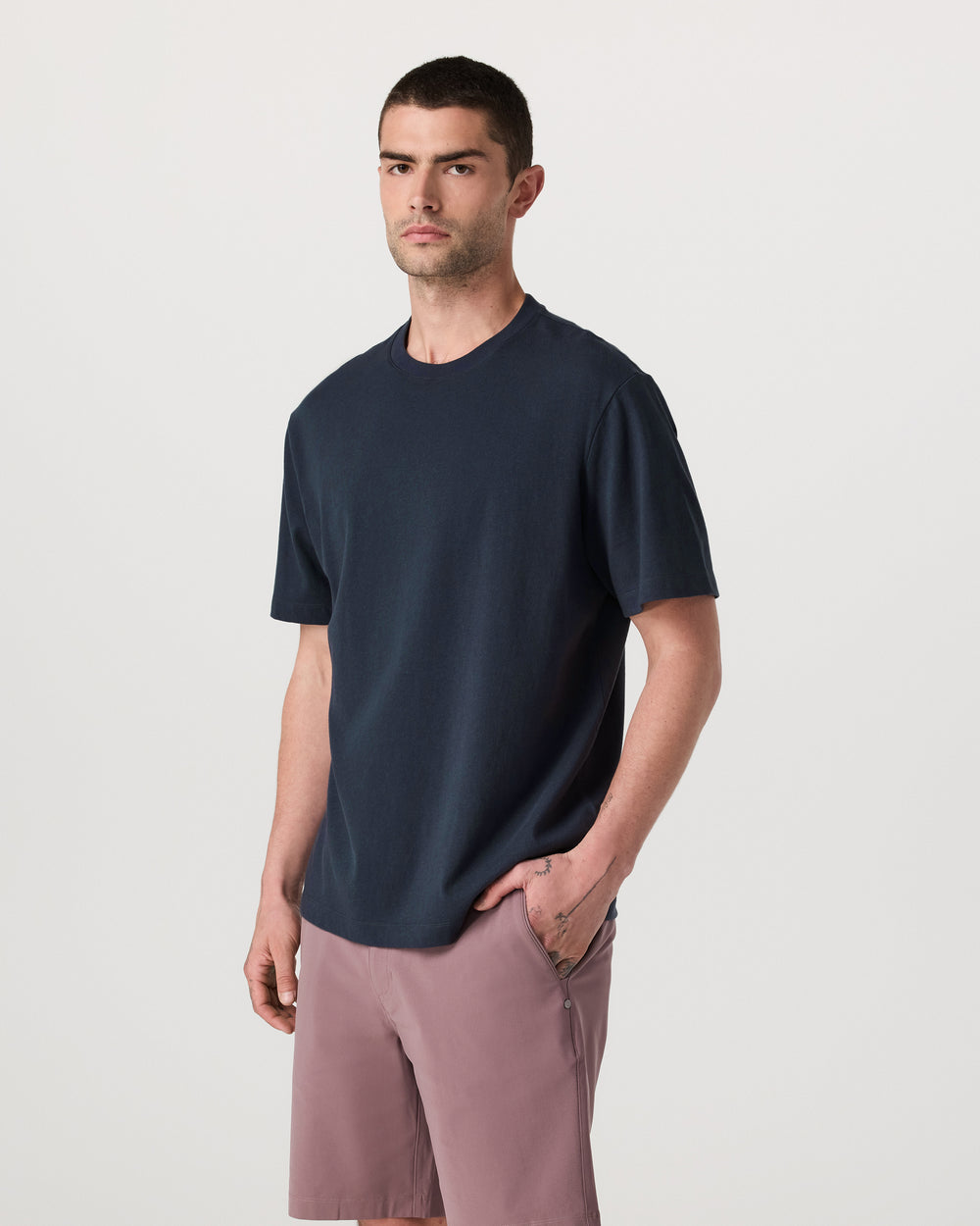 Vuori Men's Short Sleeve Heavyweight Tee - Relaxed Fit