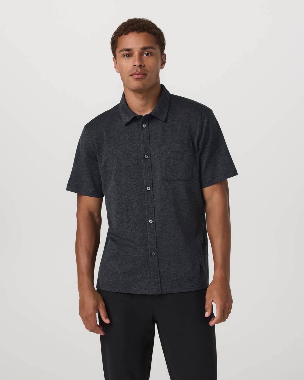 Vuori Men's Ponto Short Sleeve Button Down