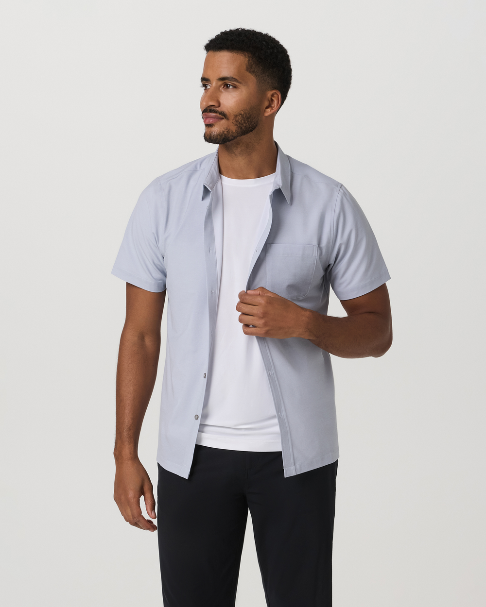Vuori Men's Short Sleeve Bridge Button Down
