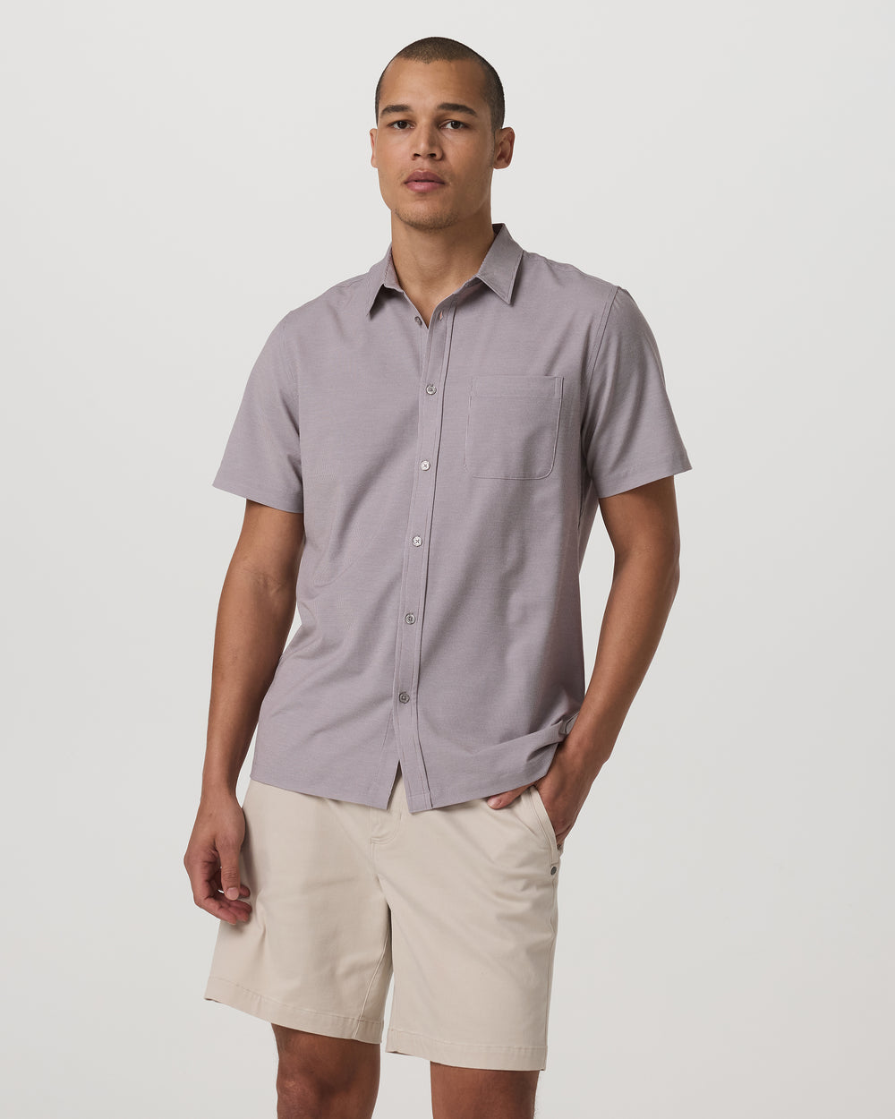 Vuori Men's Short Sleeve Bridge Button Down