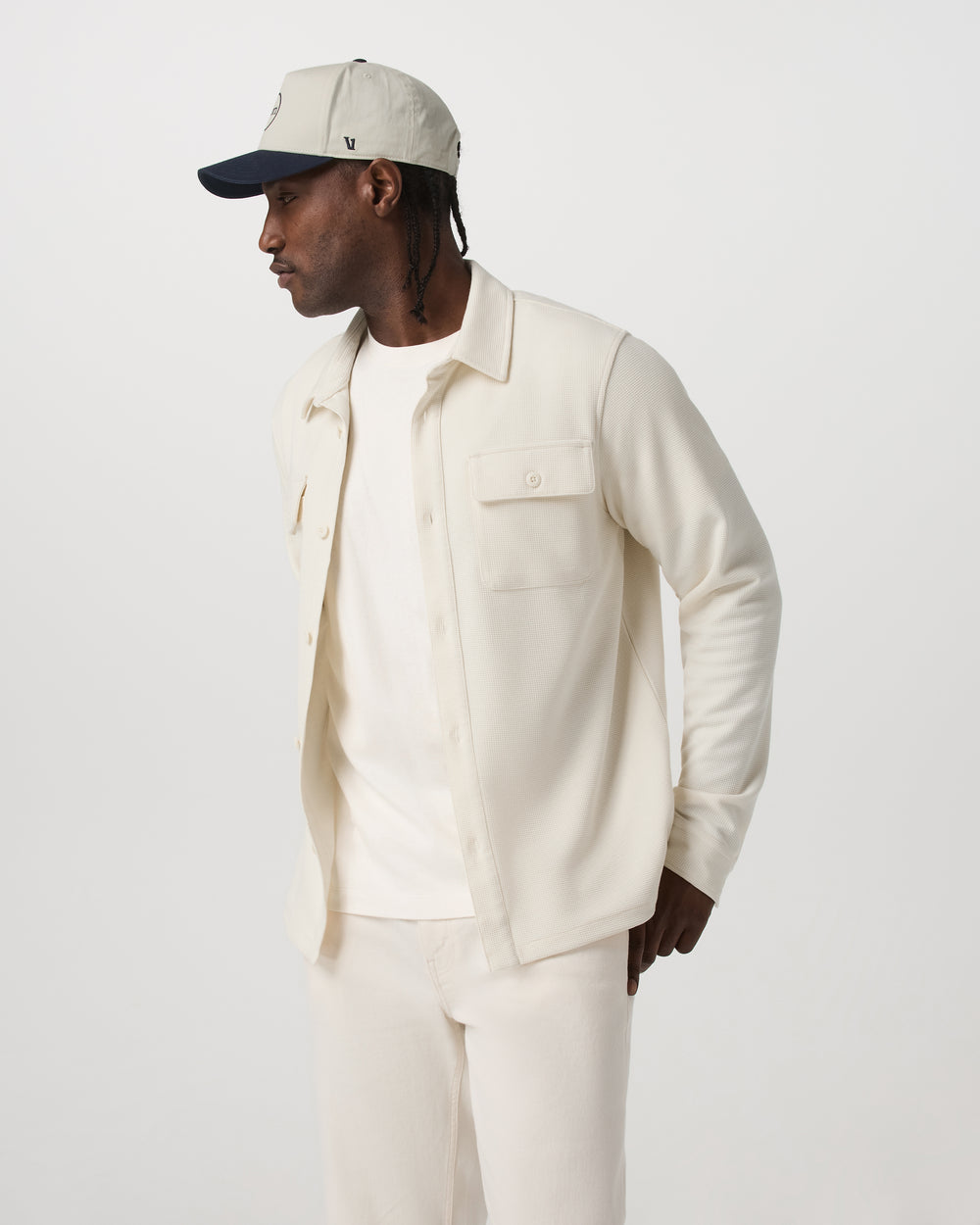 Vuori Men's Waffle Shirt Jacket