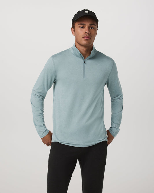 Vuori Men's Ponto 1/2 Zip Mock Neck