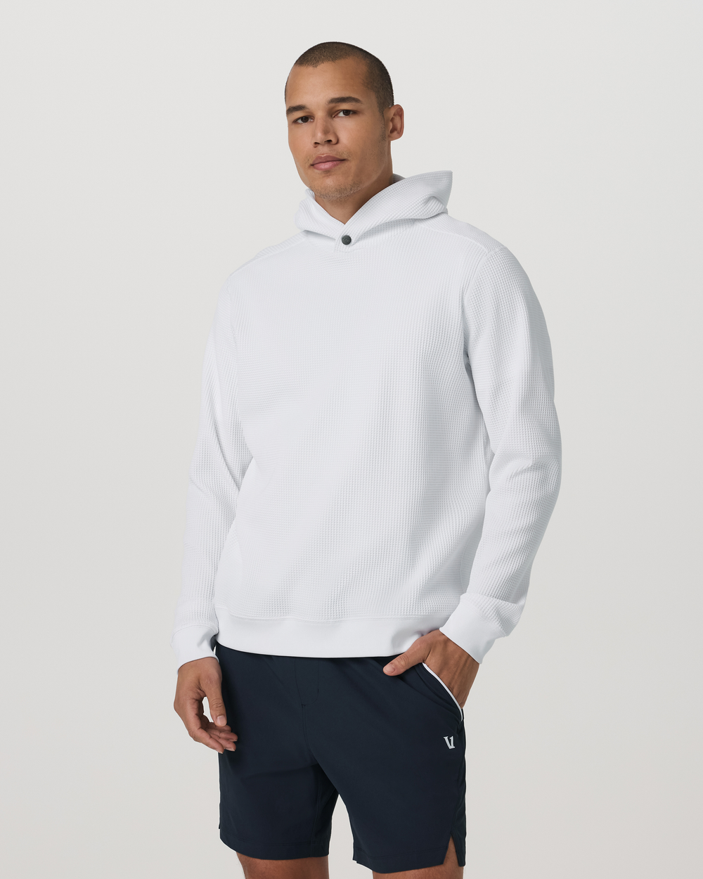 Vuori Men's Tech Waffle Pullover Hoodie