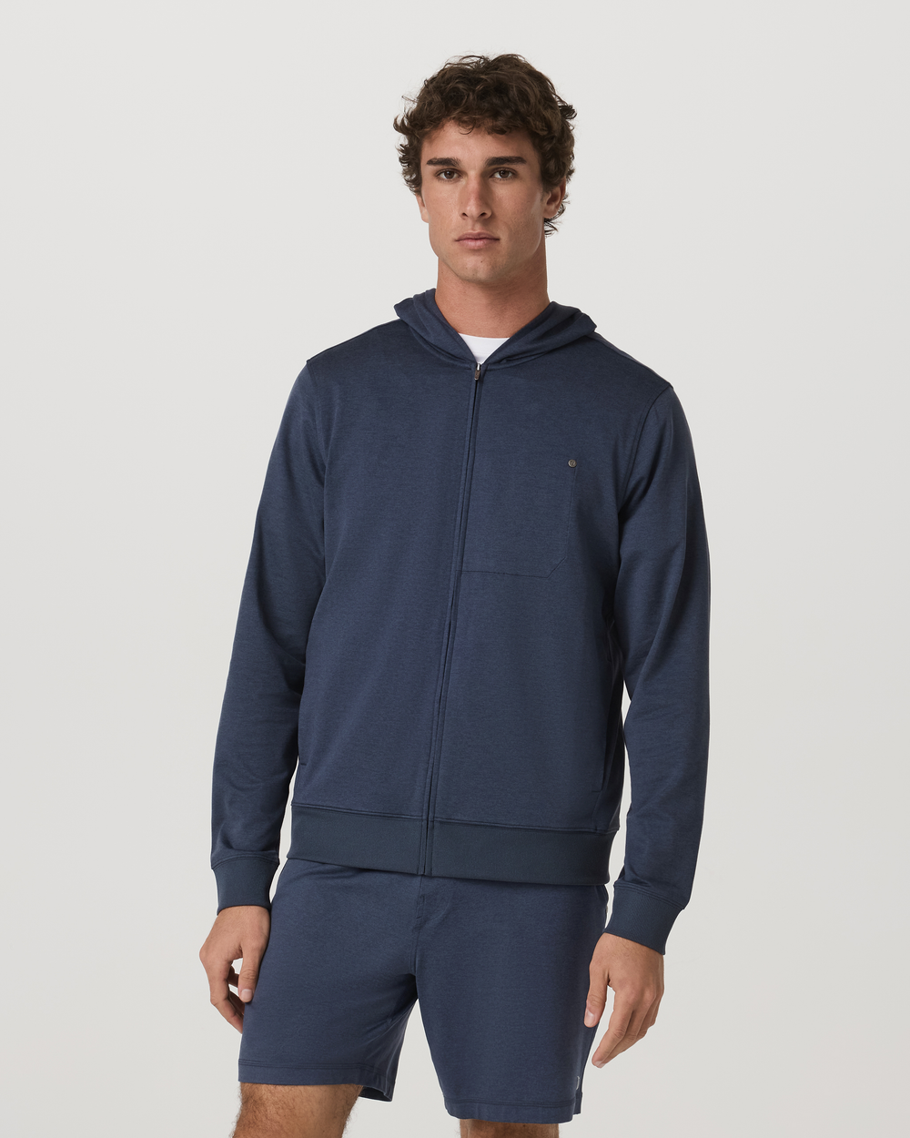 Vuori Men's Ponto Full Zip Hoodie