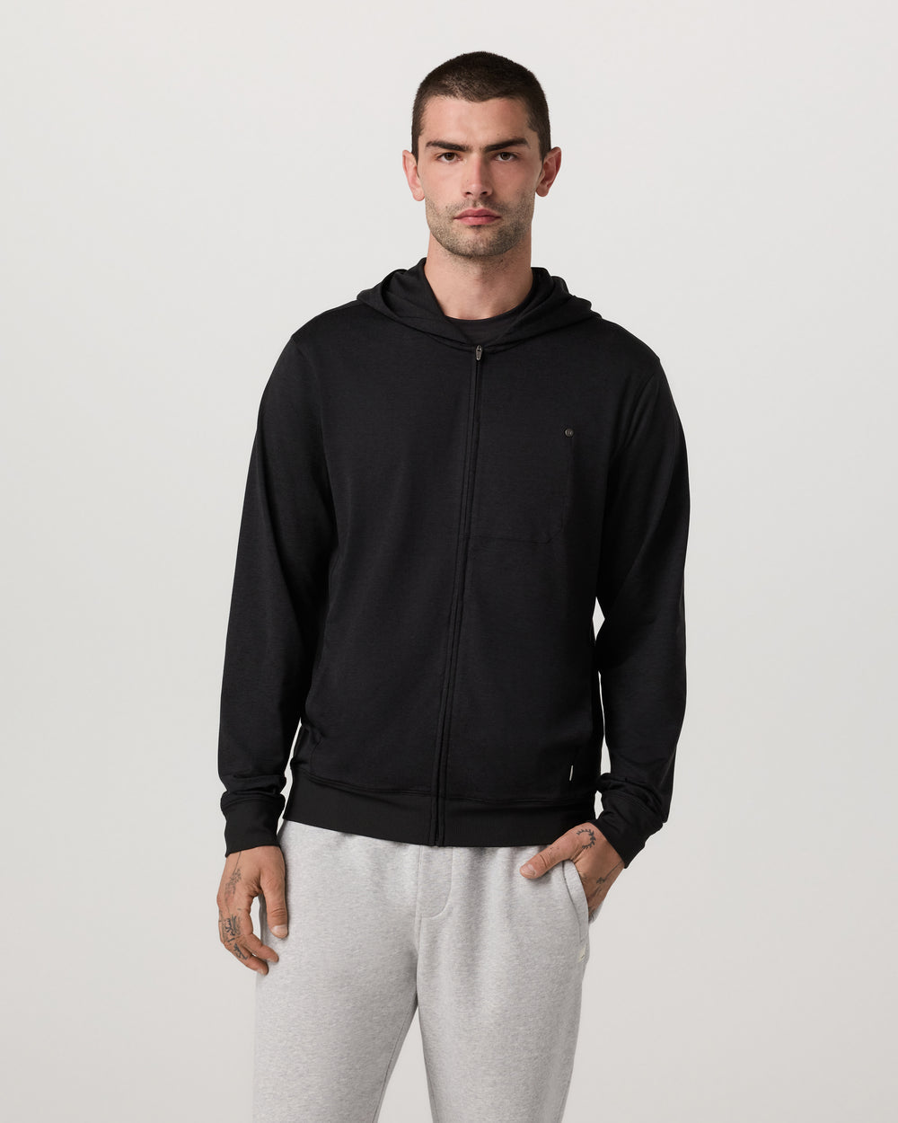 Vuori Men's Ponto Full Zip Hoodie