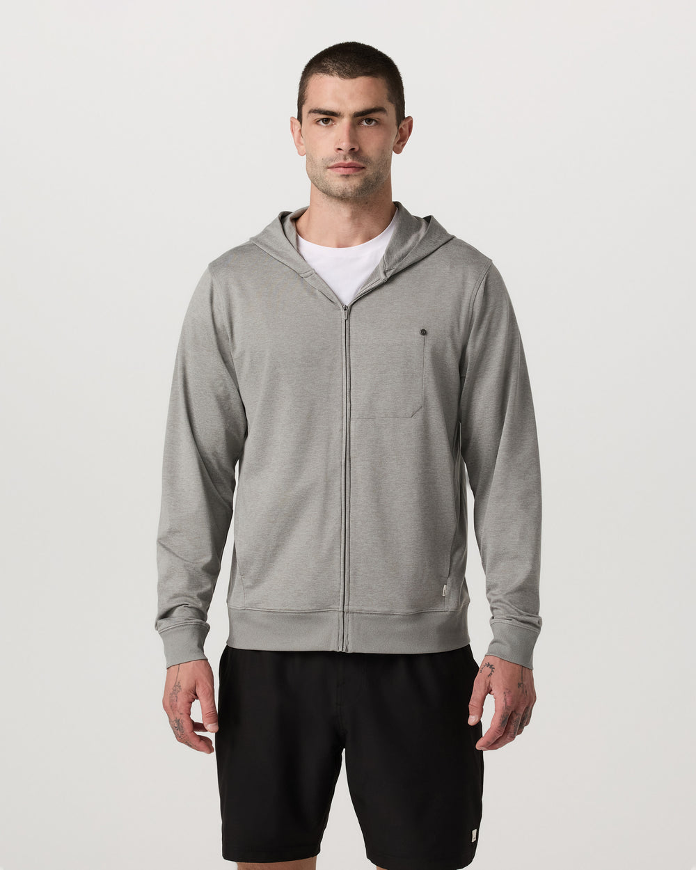 Vuori Men's Ponto Full Zip Hoodie