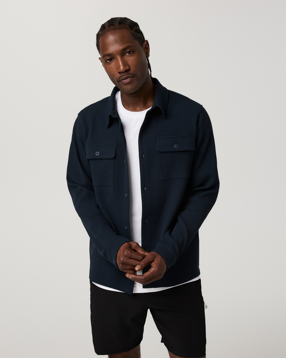 Vuori Men's Tech Waffle Shirt Jacket