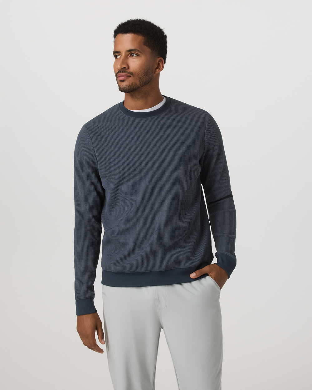 Vuori Men's Tech Waffle Crew