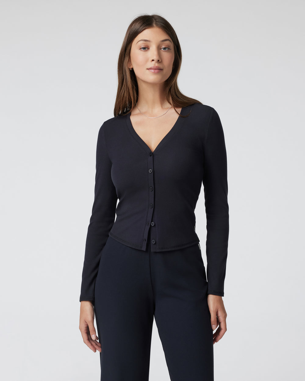 Vuori Women's Long Sleeve Pose Cardigan