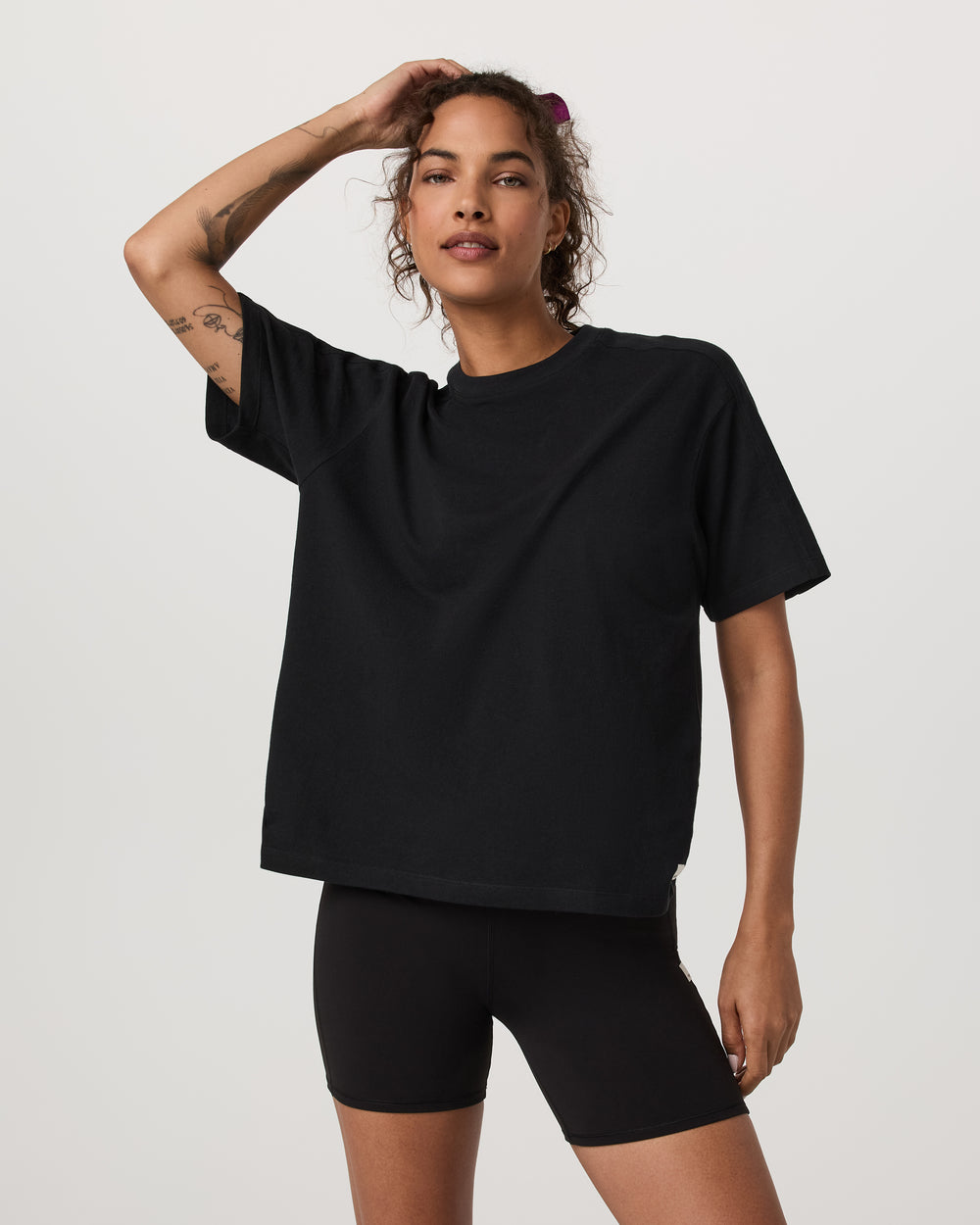 Vuori Women's Short Sleeve Heavyweight Oversized Cotton tee