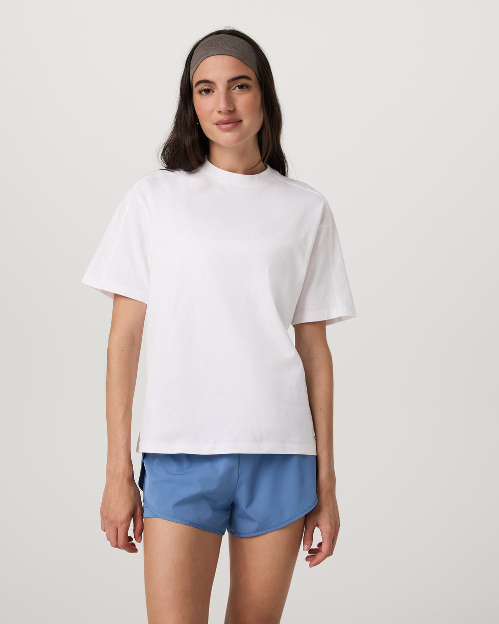 Vuori Women's Short Sleeve Heavyweight Oversized Cotton tee