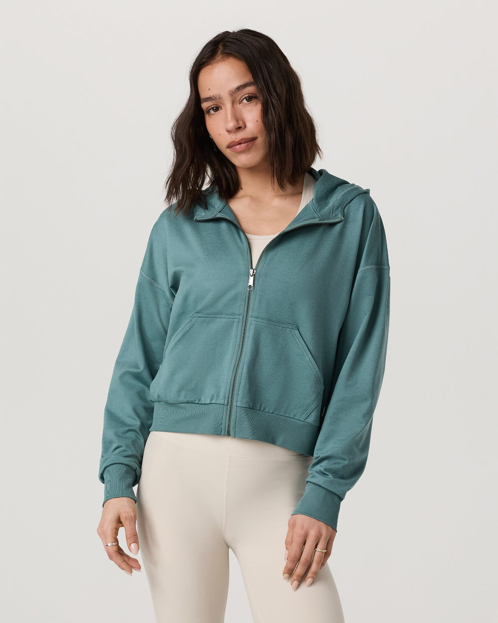 Vuori Women's Halo Modern Full Zip Hoodie