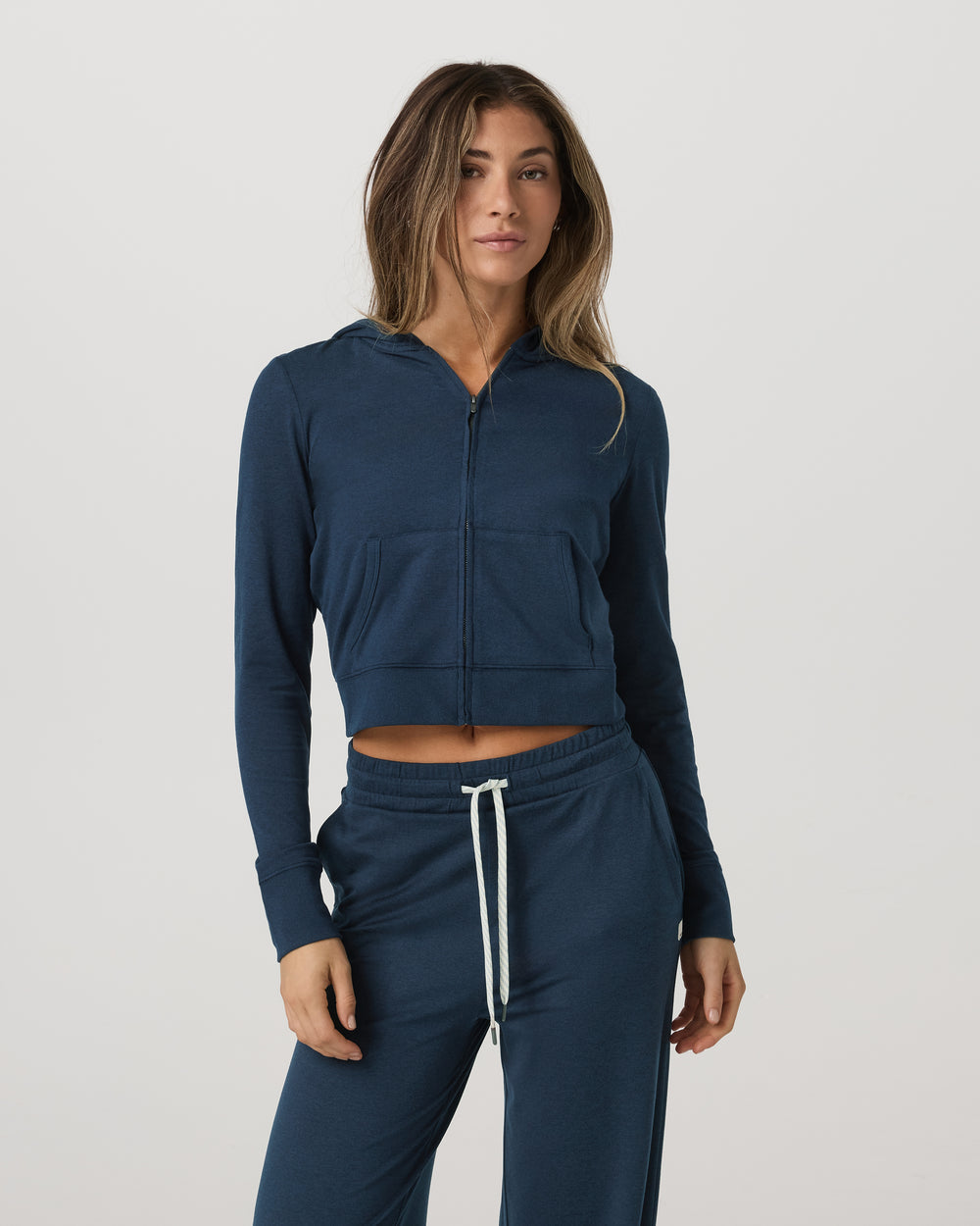 Vuori Women's Halo Mini Full Zip Hoodie