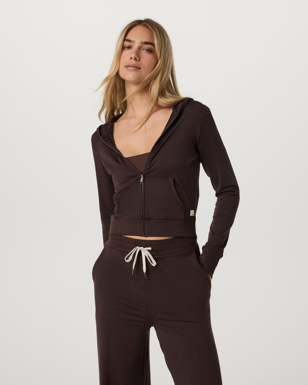 Vuori Women's Halo Mini Full Zip Hoodie