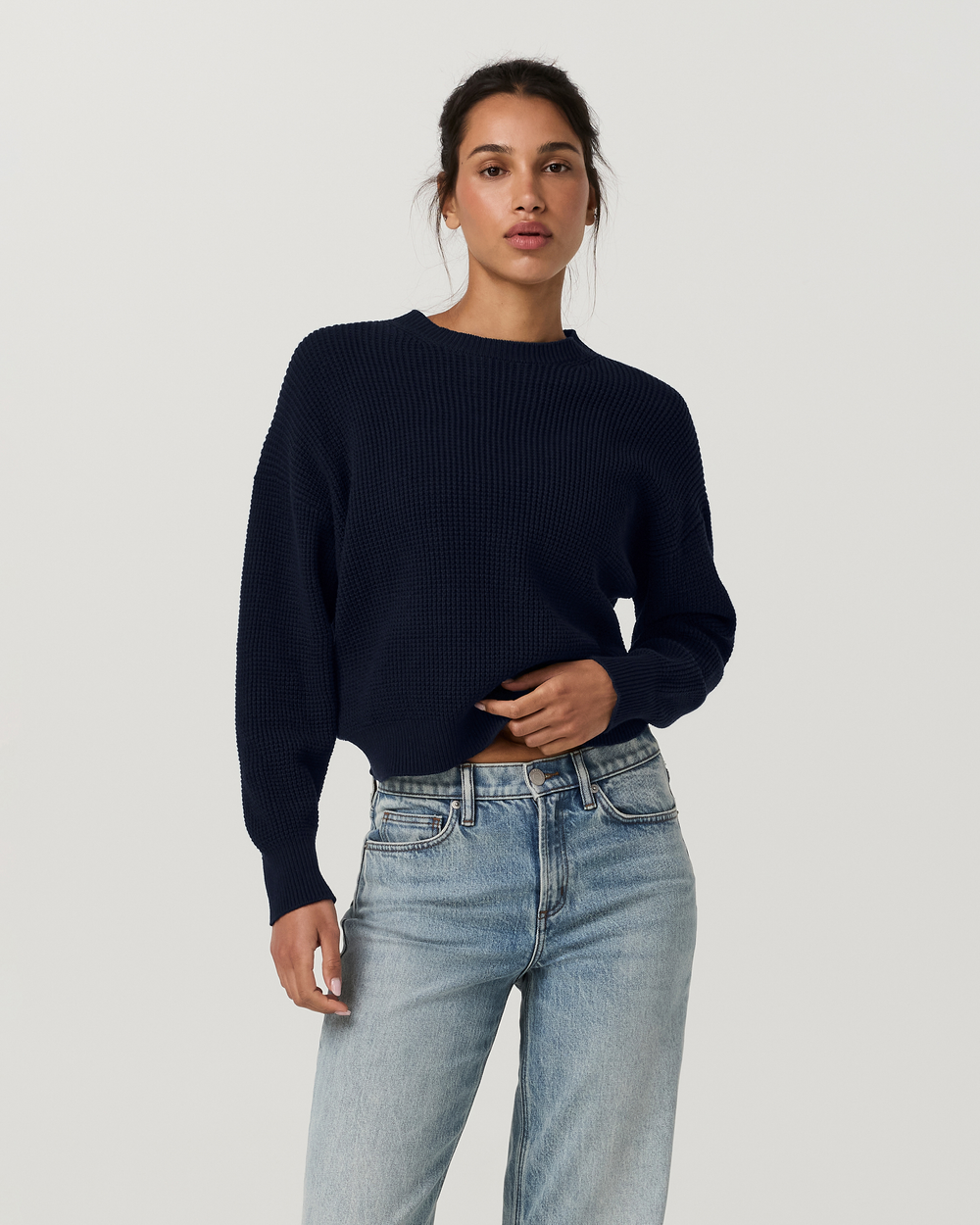 Vuori Women's Cotton Waffle Sweater