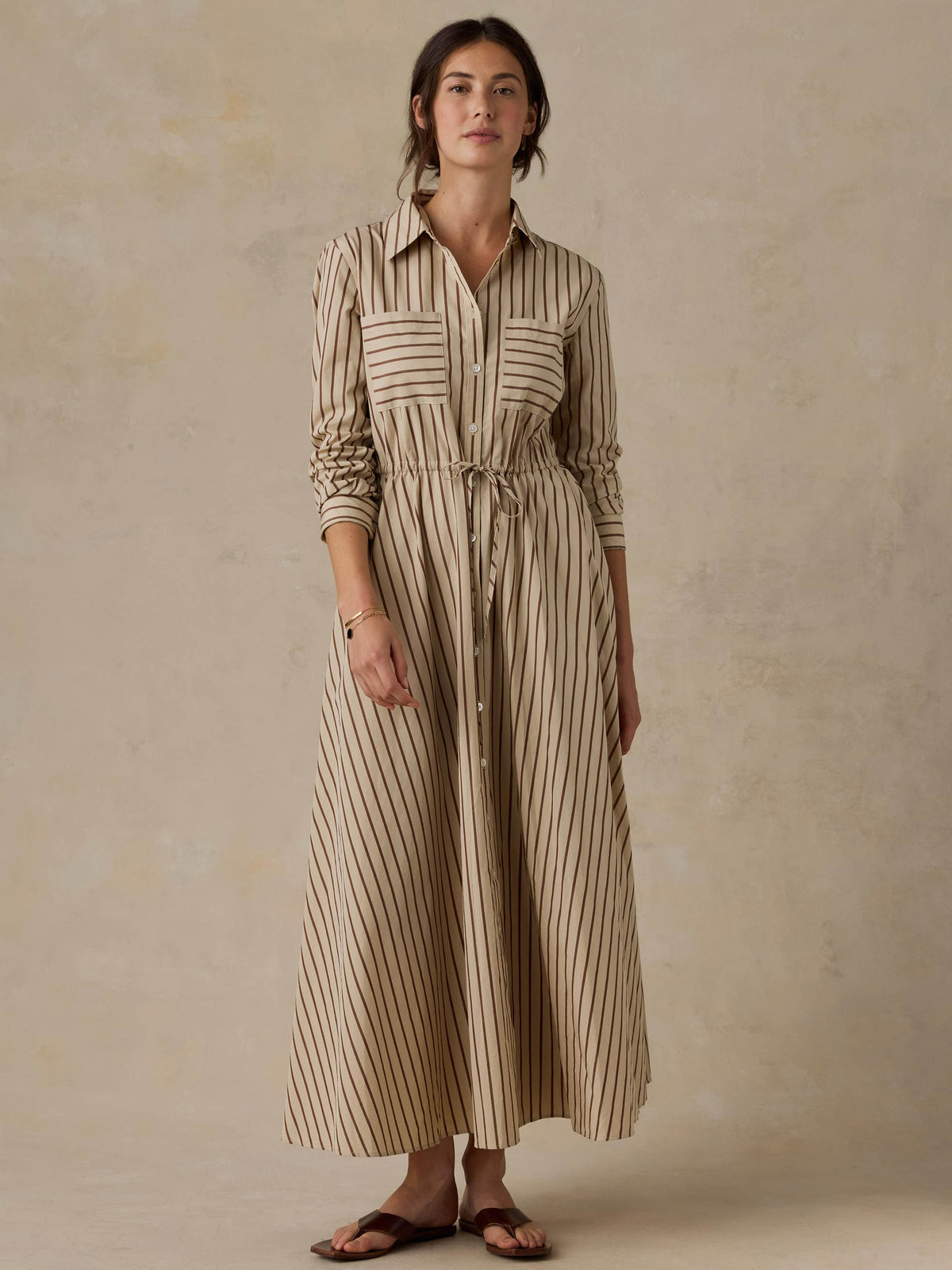 Faherty Women's Coastline Poplin Catalina Dress
