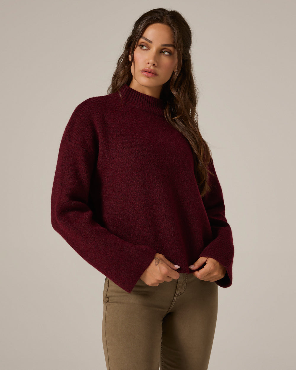 7 Diamonds Women's Wren Knitted Sweater