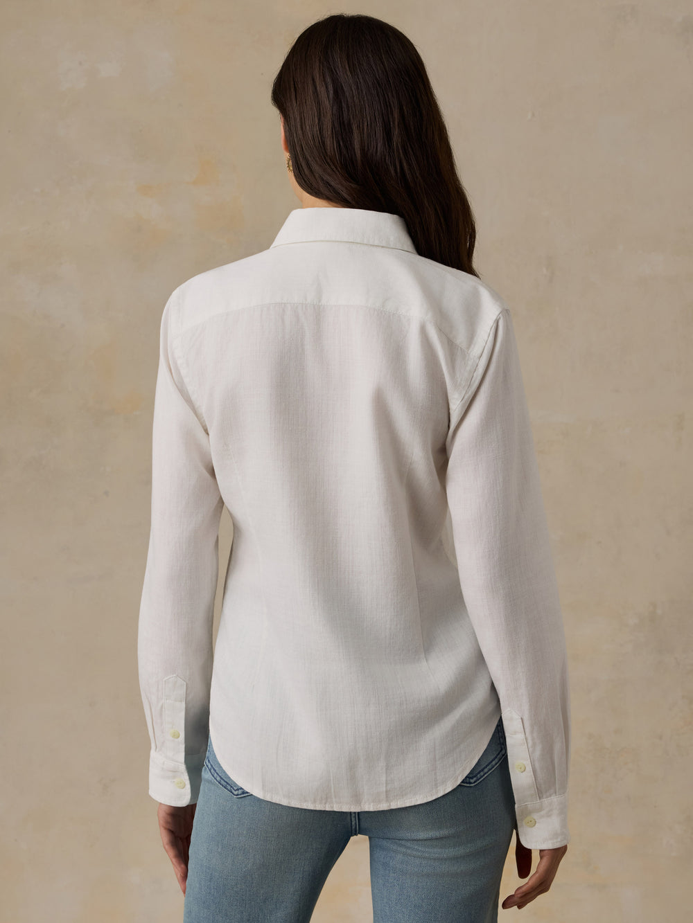 Faherty Women's Tried & True Chambray Shirt