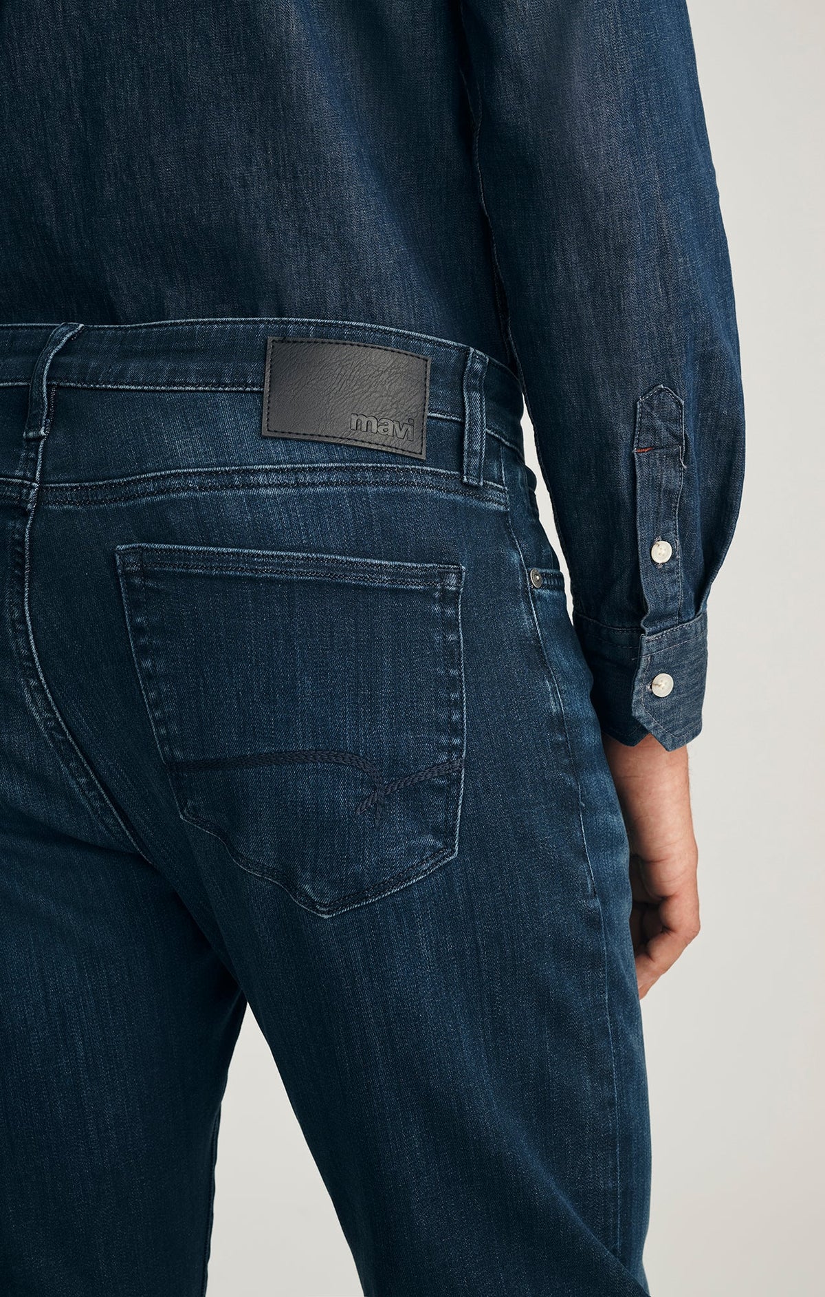 Mavi Men's Zach Straight Leg Jeans