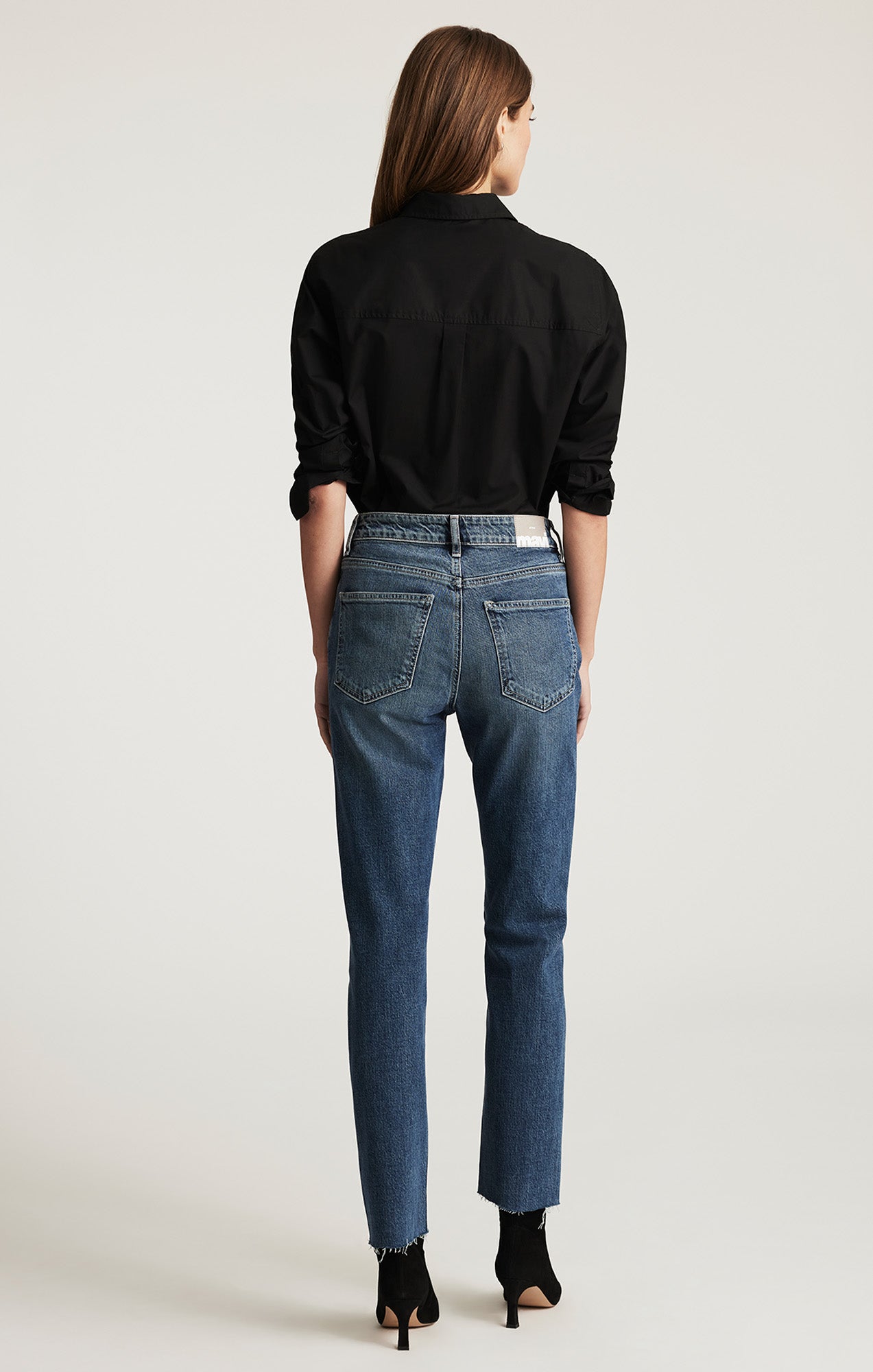 Mavi New York High Rise Straight Leg
