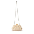 Olga Berg Addison Woven Clutch