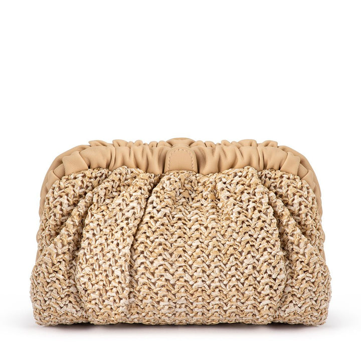 Olga Berg Amalia Petite Gathered Clutch