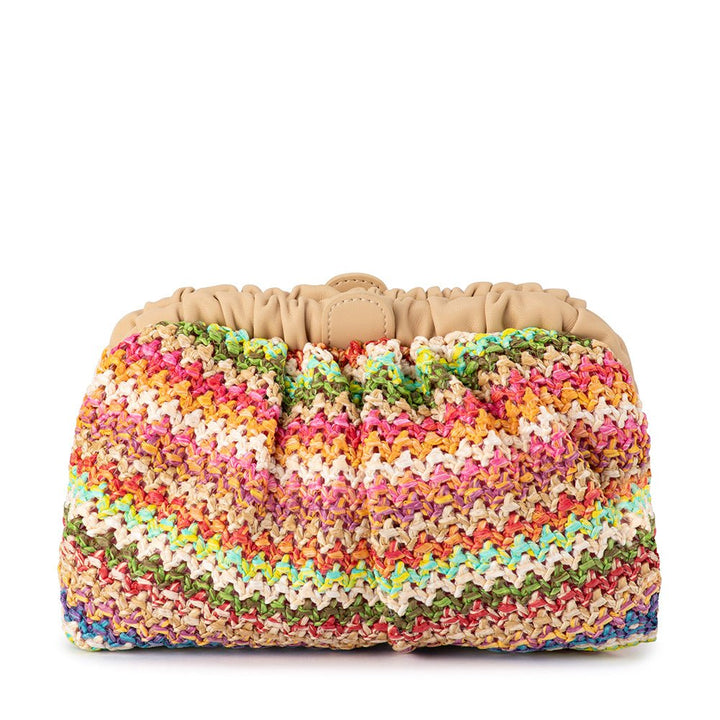 Olga Berg Amalia Petite Gathered Clutch